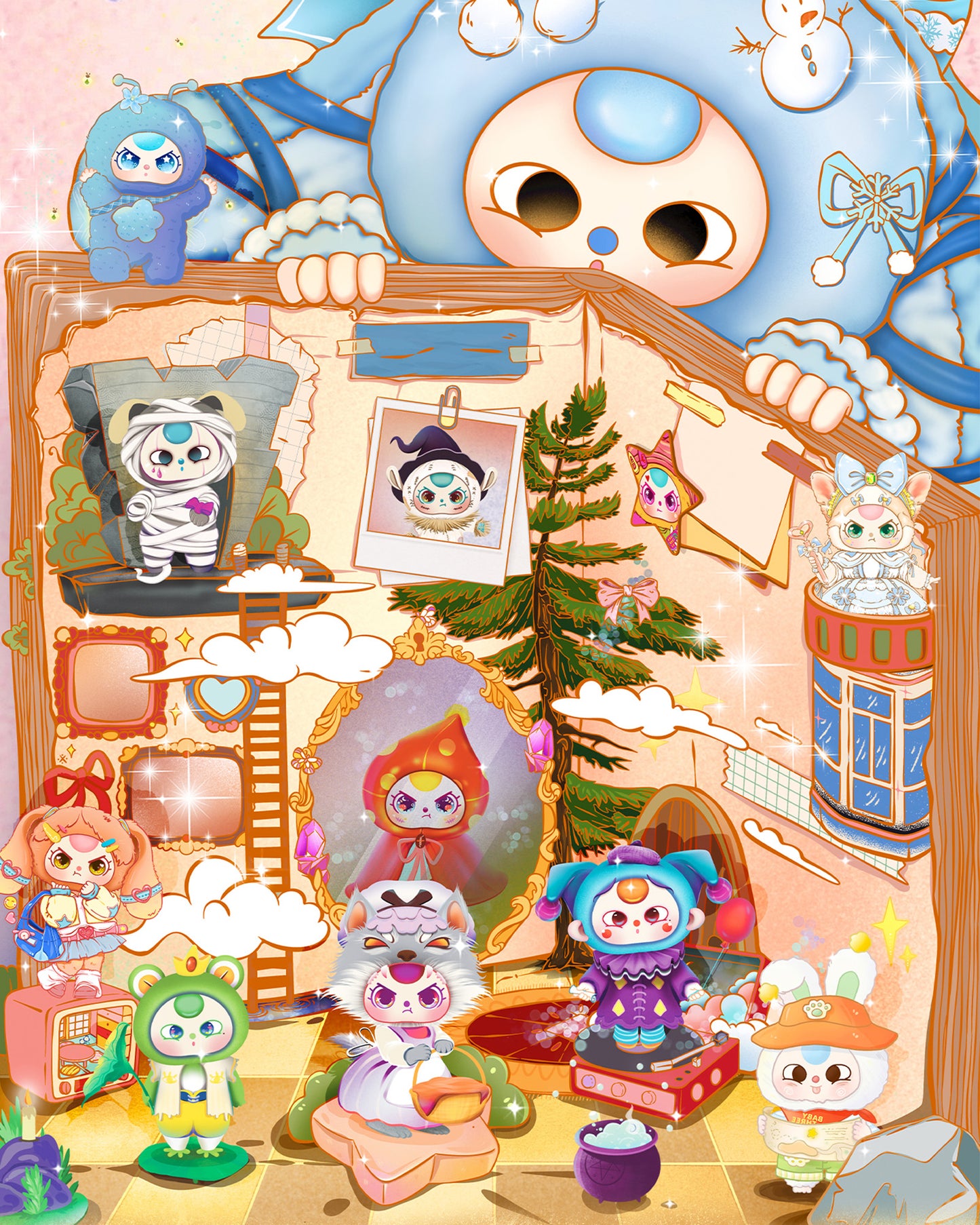 BabyThree Lily Bunny Town V2 Series