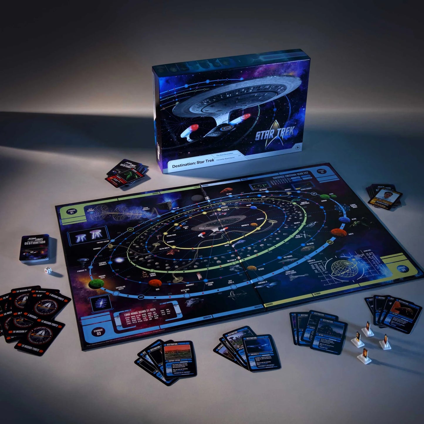 Star-Trek Destination Board Game: The Next Generation