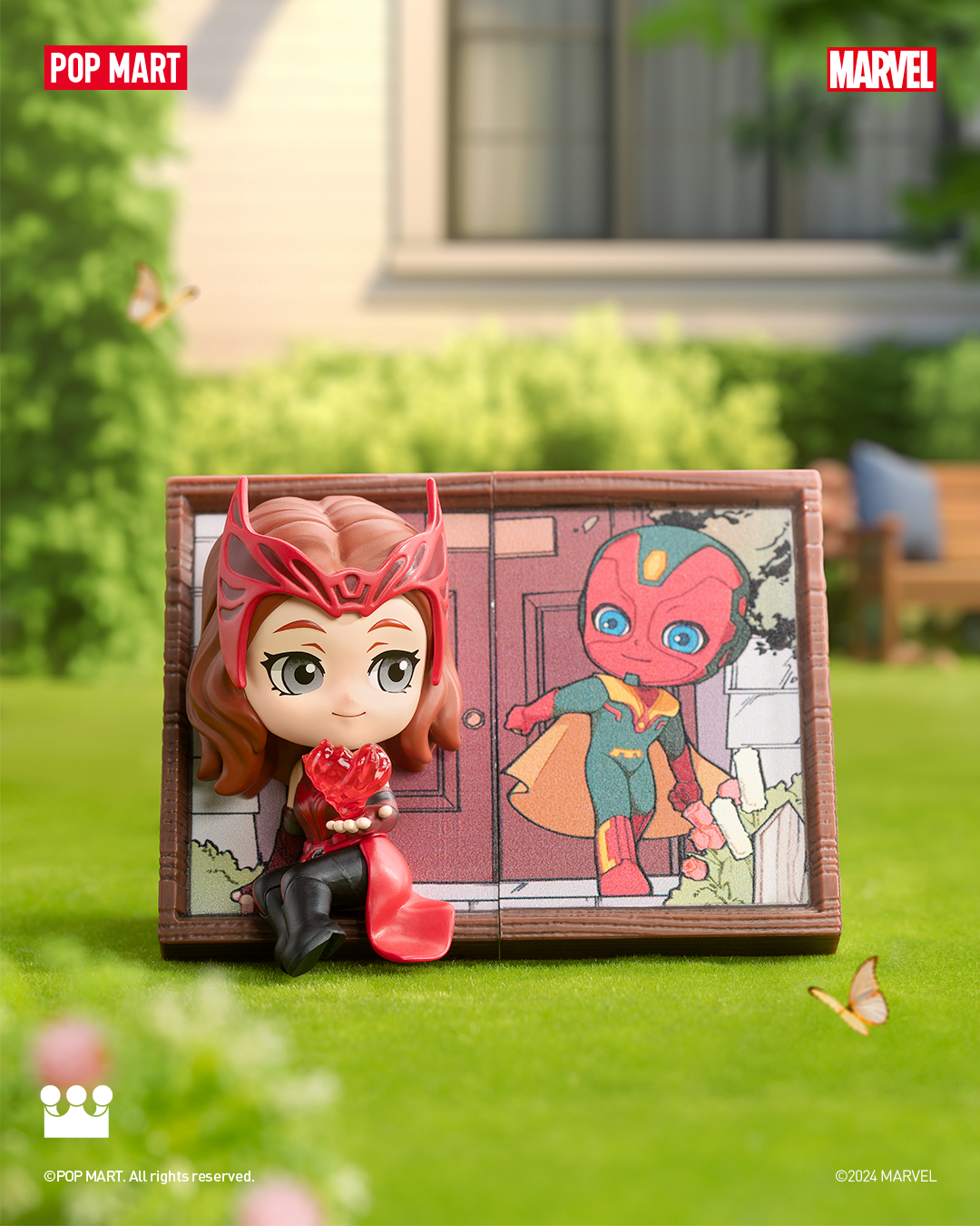 Marvel Photo Frame Series Figures