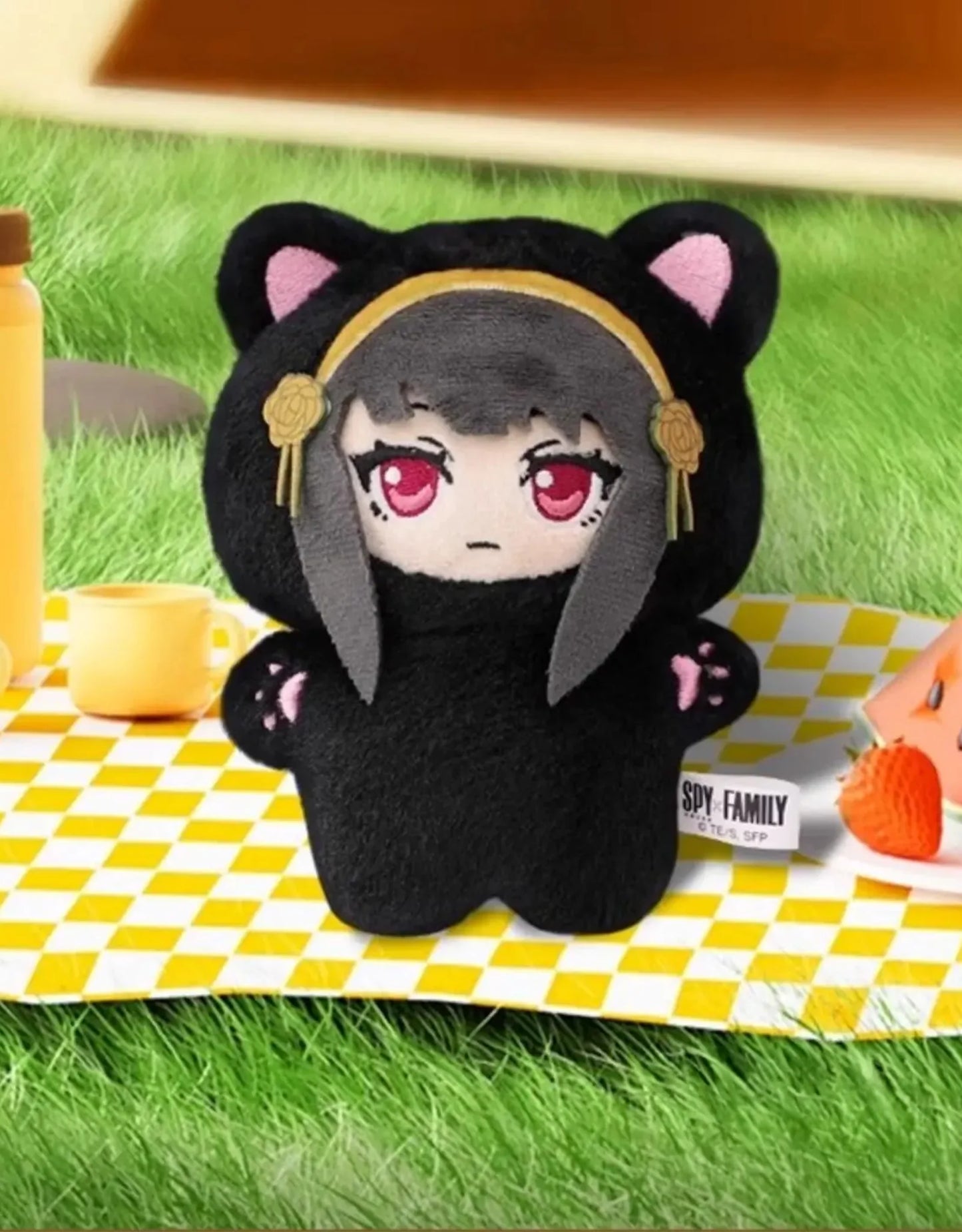 Spy X Family Cat plush keychain Blind box
