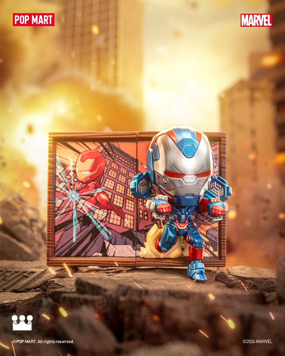 Marvel Photo Frame Series Figures