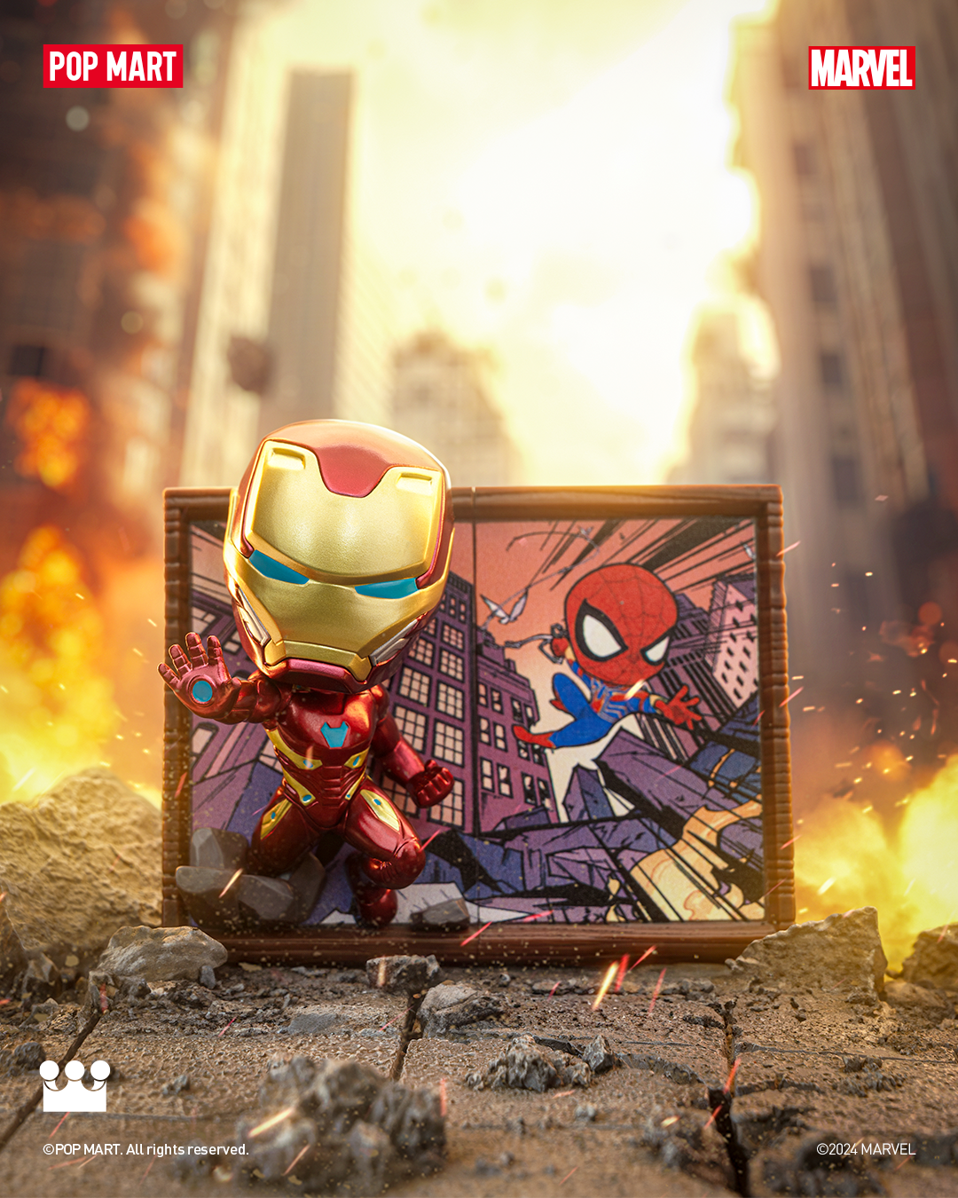 Marvel Photo Frame Series Figures