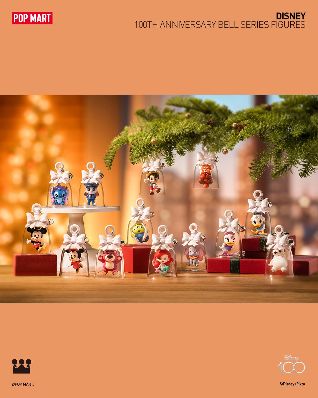 Disney 100th Anniversary Bell Series Figures