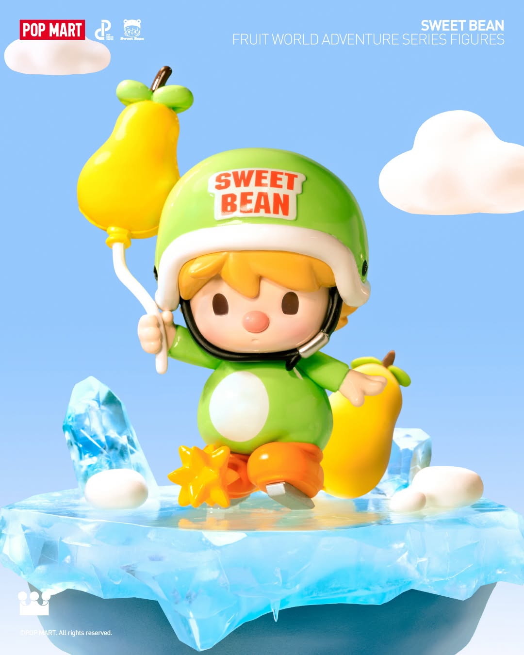 Sweet Bean Fruit World Adventure Series Figures