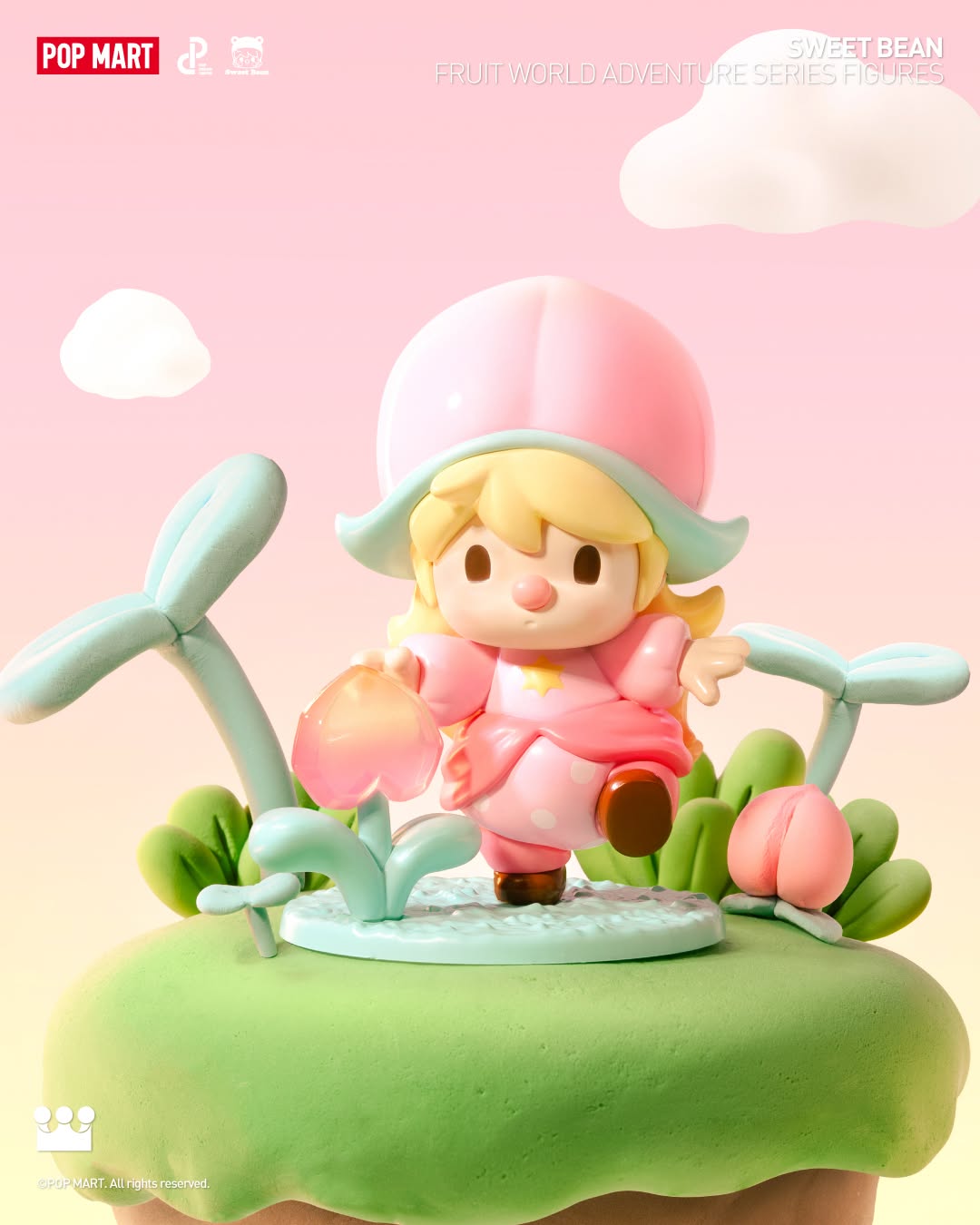 Sweet Bean Fruit World Adventure Series Figures