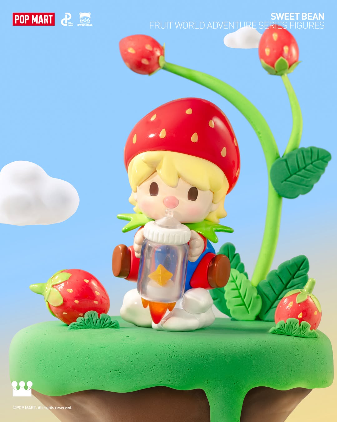 Sweet Bean Fruit World Adventure Series Figures