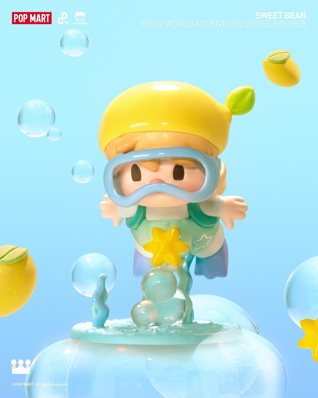 Sweet Bean Fruit World Adventure Series Figures