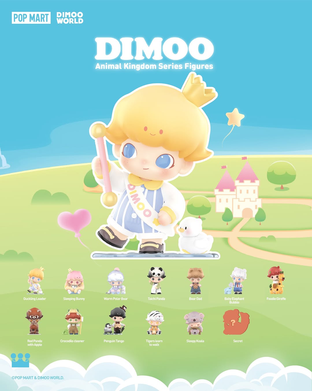 DIMOO Animal Kingdom Series Figures