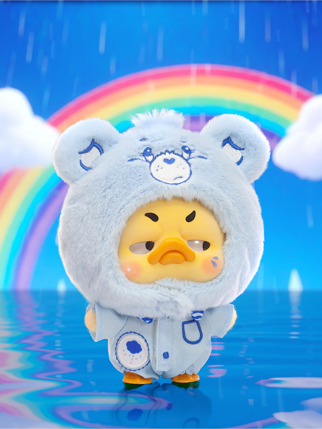 Upset Duck X Care Bears Neon Sweetheart Duck Blind Box Series
