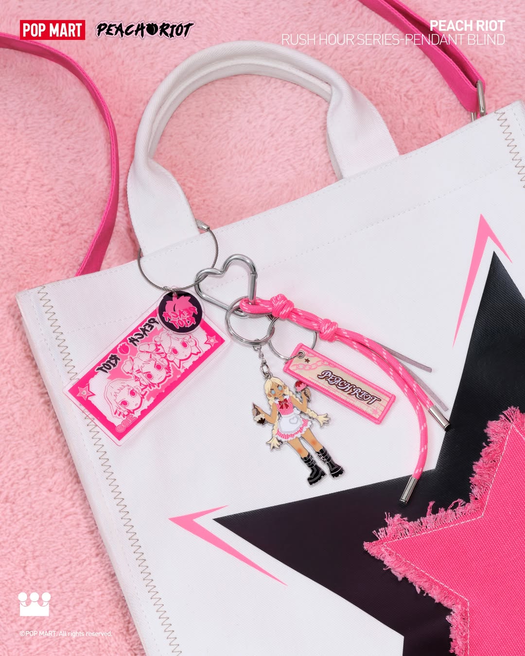 Peach Riot Rush Hour Series Shoulder Bag