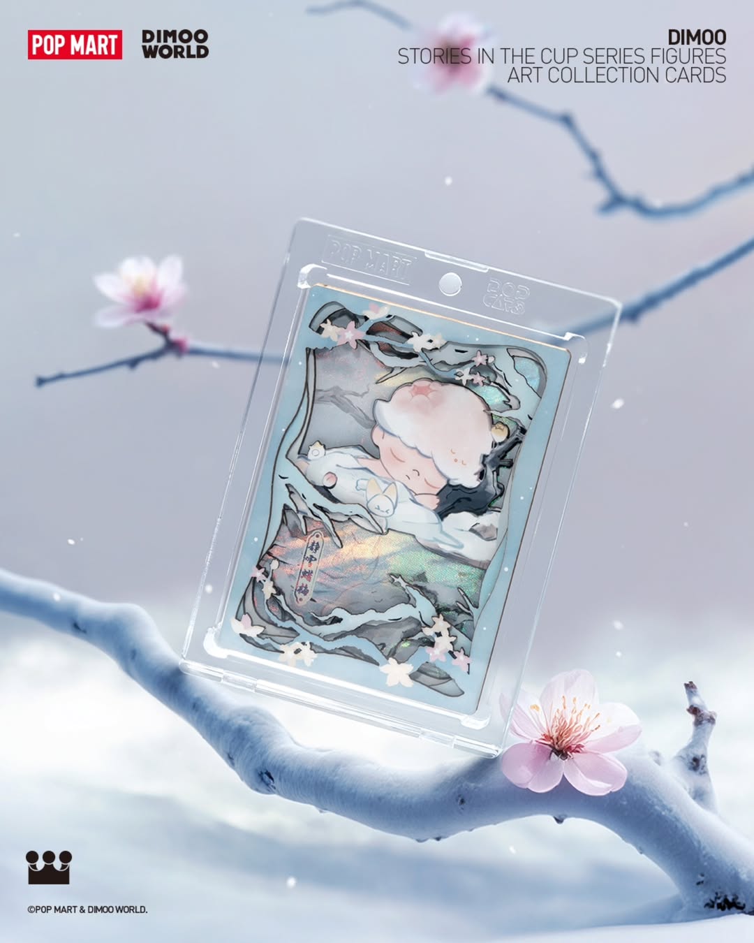 DIMOO Stories in the Cup Series Figures Art Collection Cards