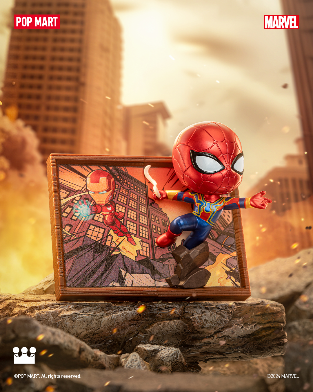 Marvel Photo Frame Series Figures