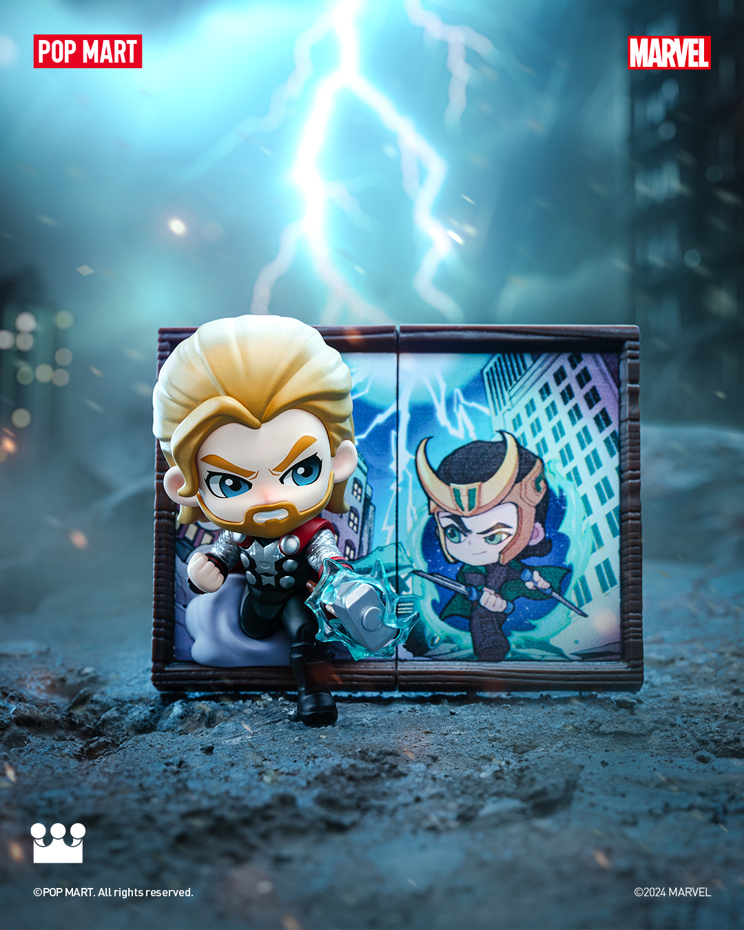 Marvel Photo Frame Series Figures