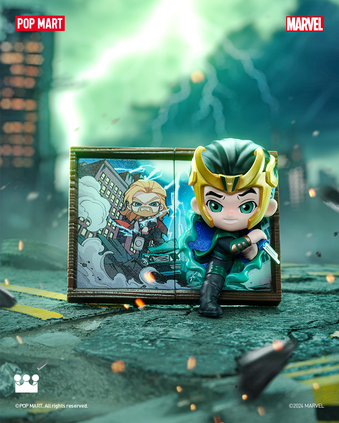 Marvel Photo Frame Series Figures