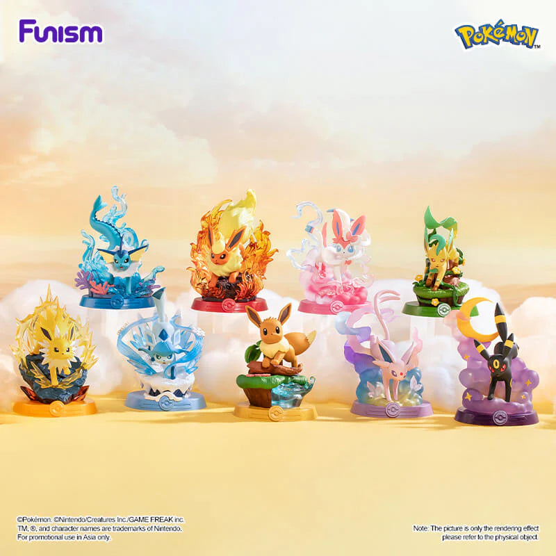 Pokémon Eevee Evolution V1 Adventure Series Figure Blind Box
