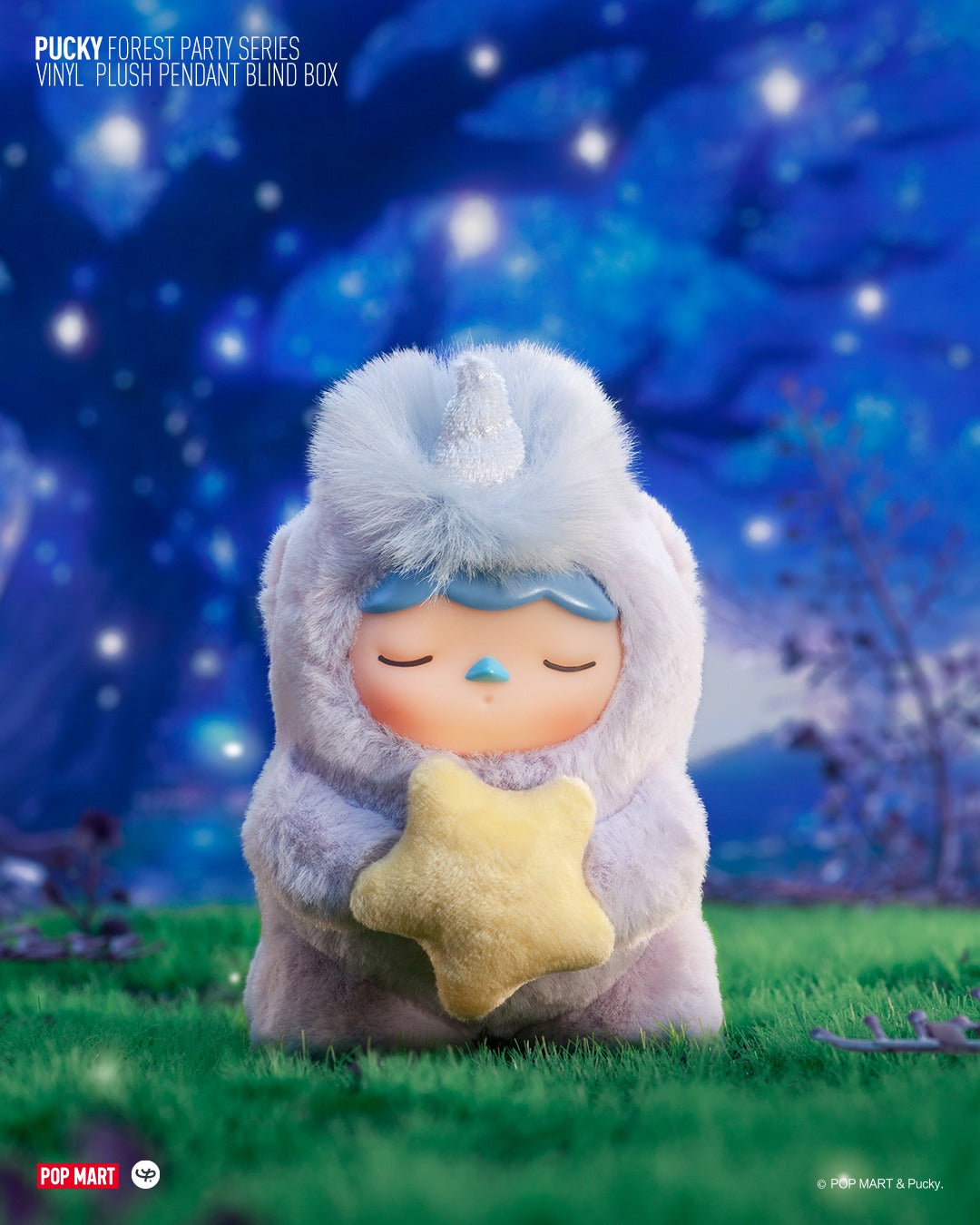 PUCKY Forest Party Series Vinyl Plush Pendant Blind Box