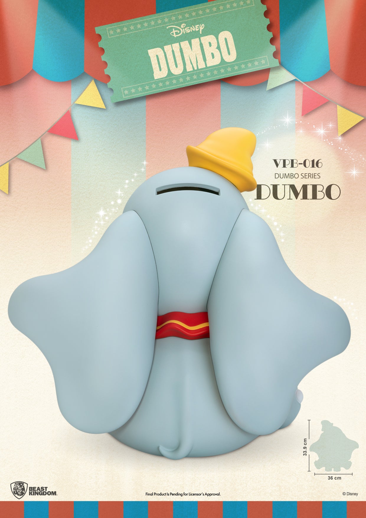 VPB-016 DUMBO SERIES PIGGY BANK DUMBO