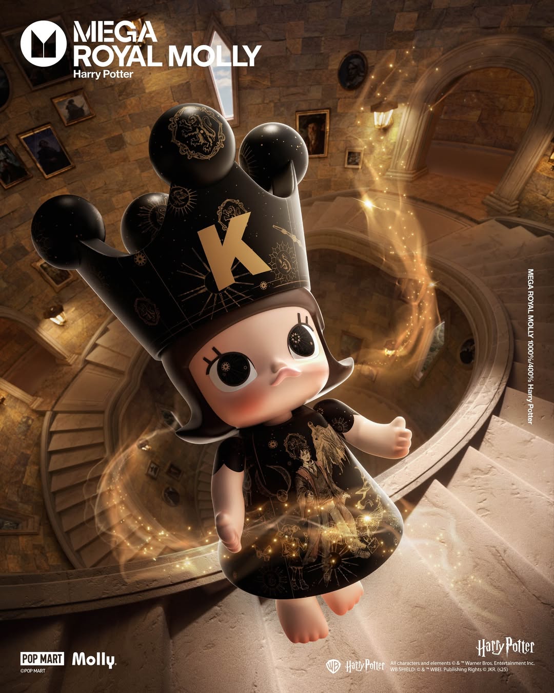 MEGA ROYAL MOLLY 400% Harry Potter