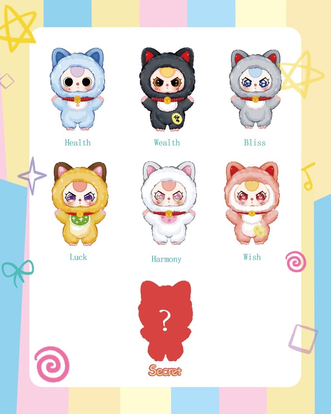 BabyThree Billionaire Cat Blind Box Series
