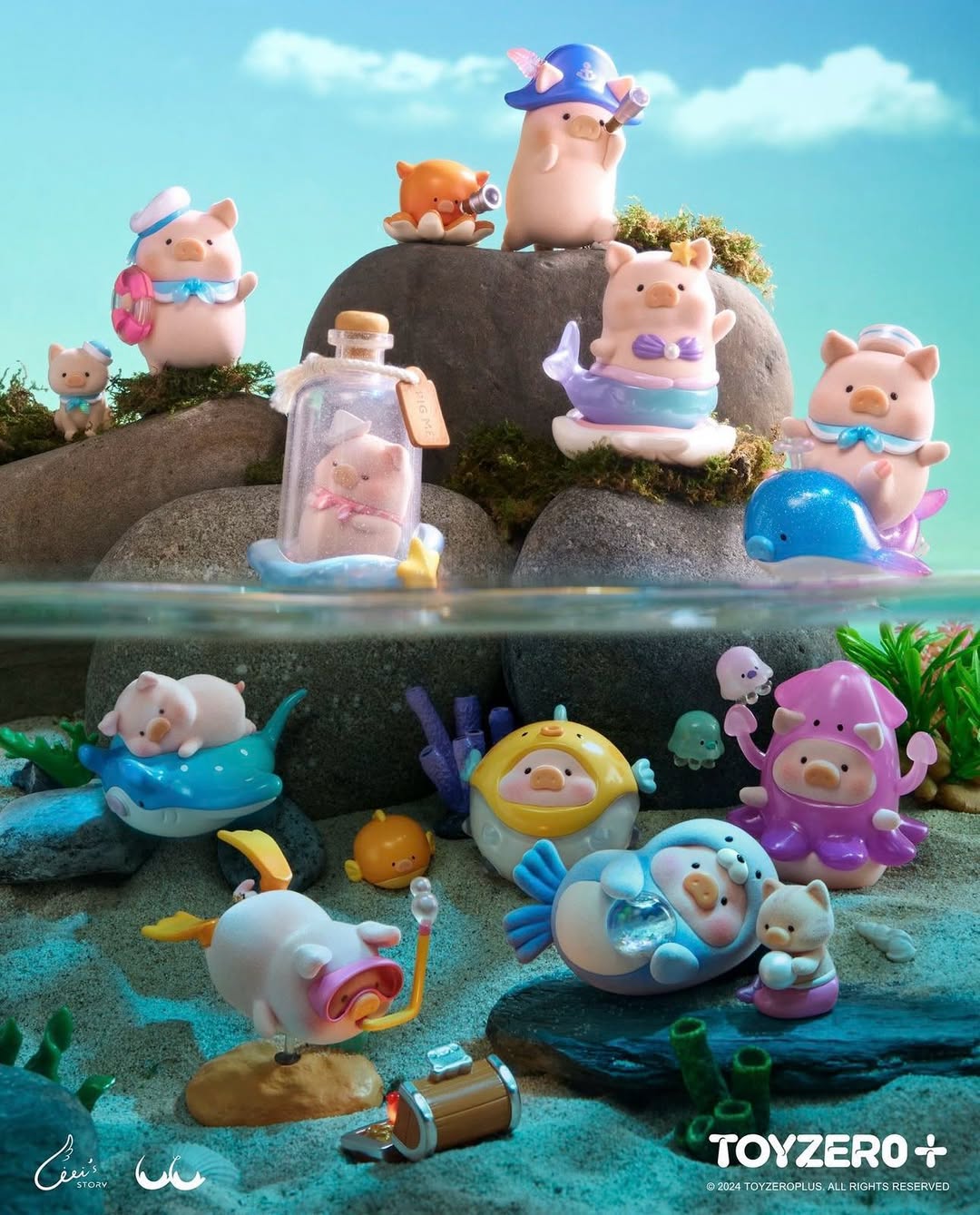 LULU The Pig Dream Blue Ocean