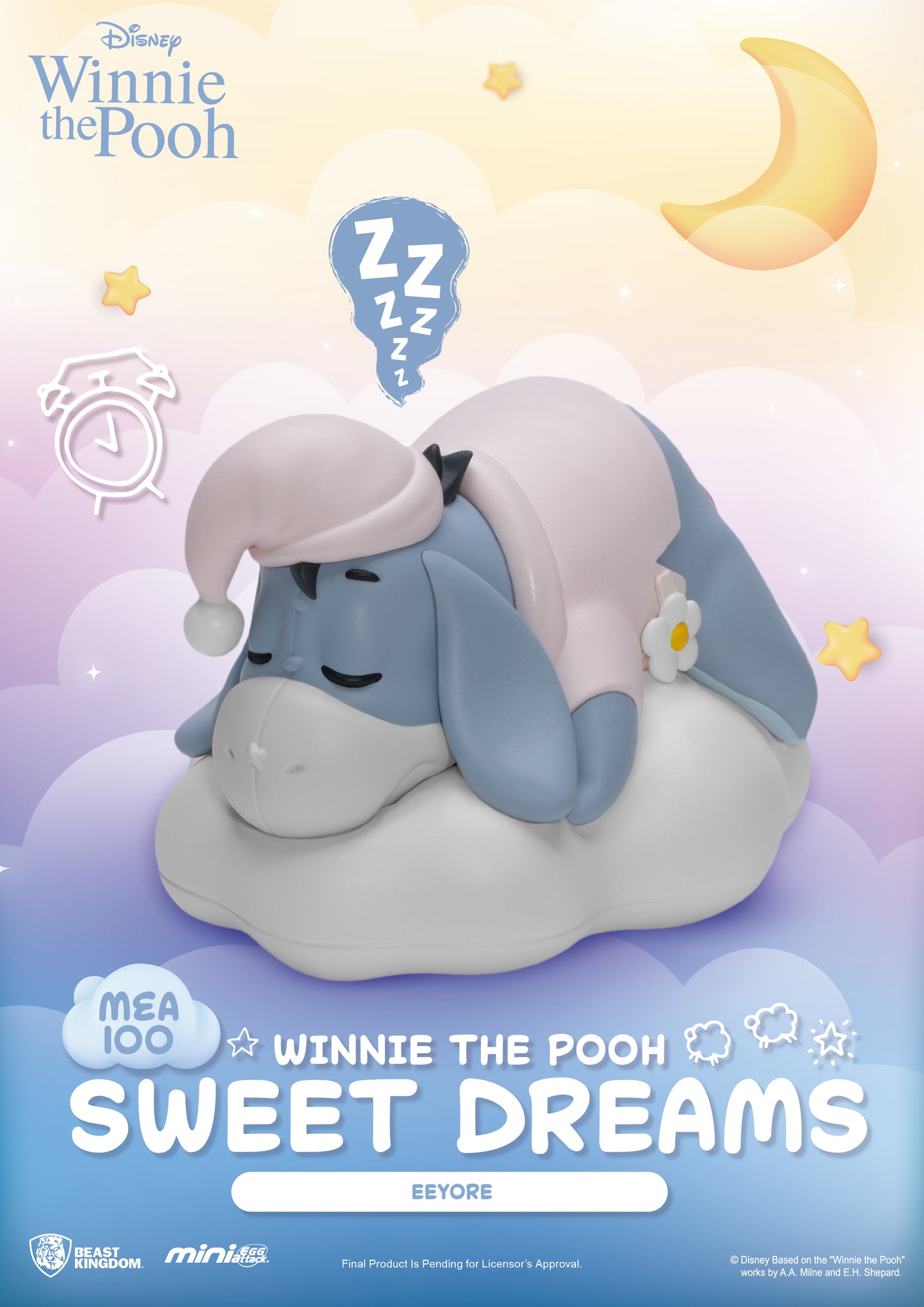 MEA-100 Winnie the Pooh sweet dreams Blind box set (6 Pcs)