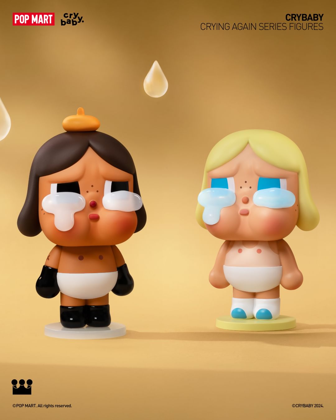 CRYBABY Crying Again Series Figures