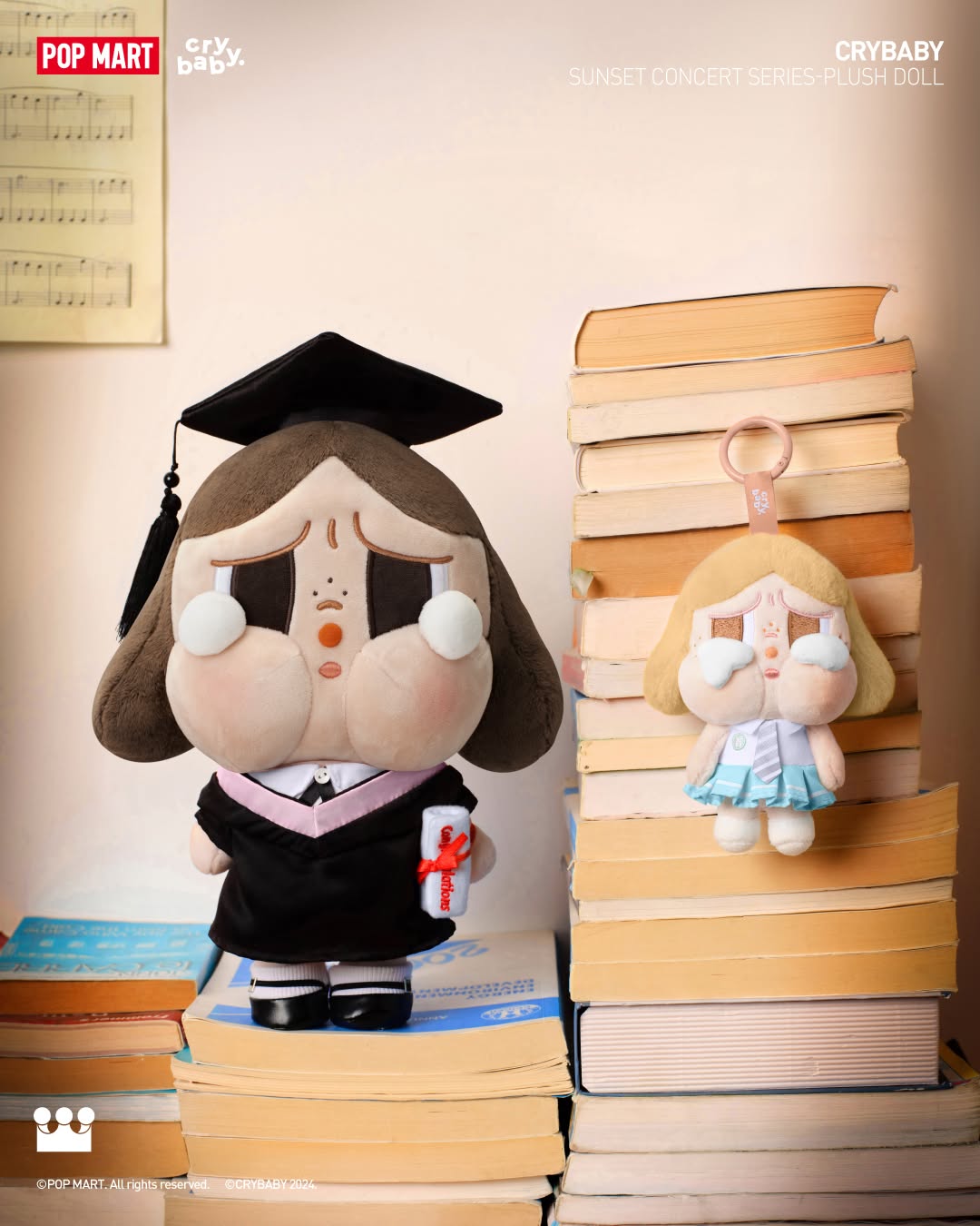 CRYBABY Sunset Concert Series Plush Doll