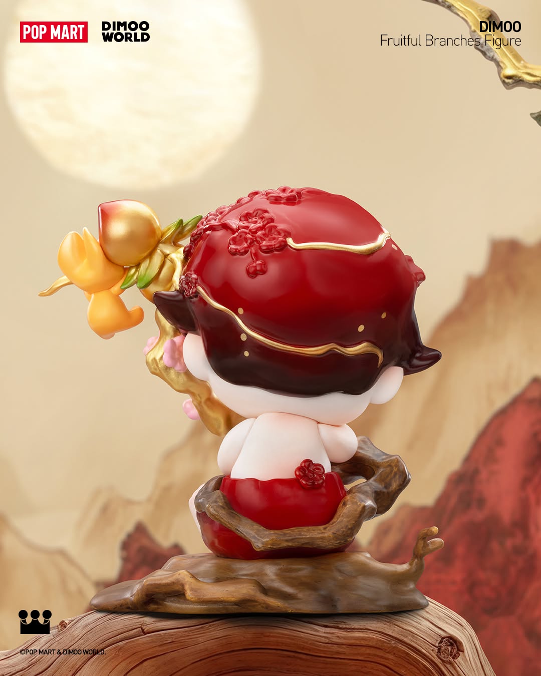 DIMOO Fruitful Branches Figure