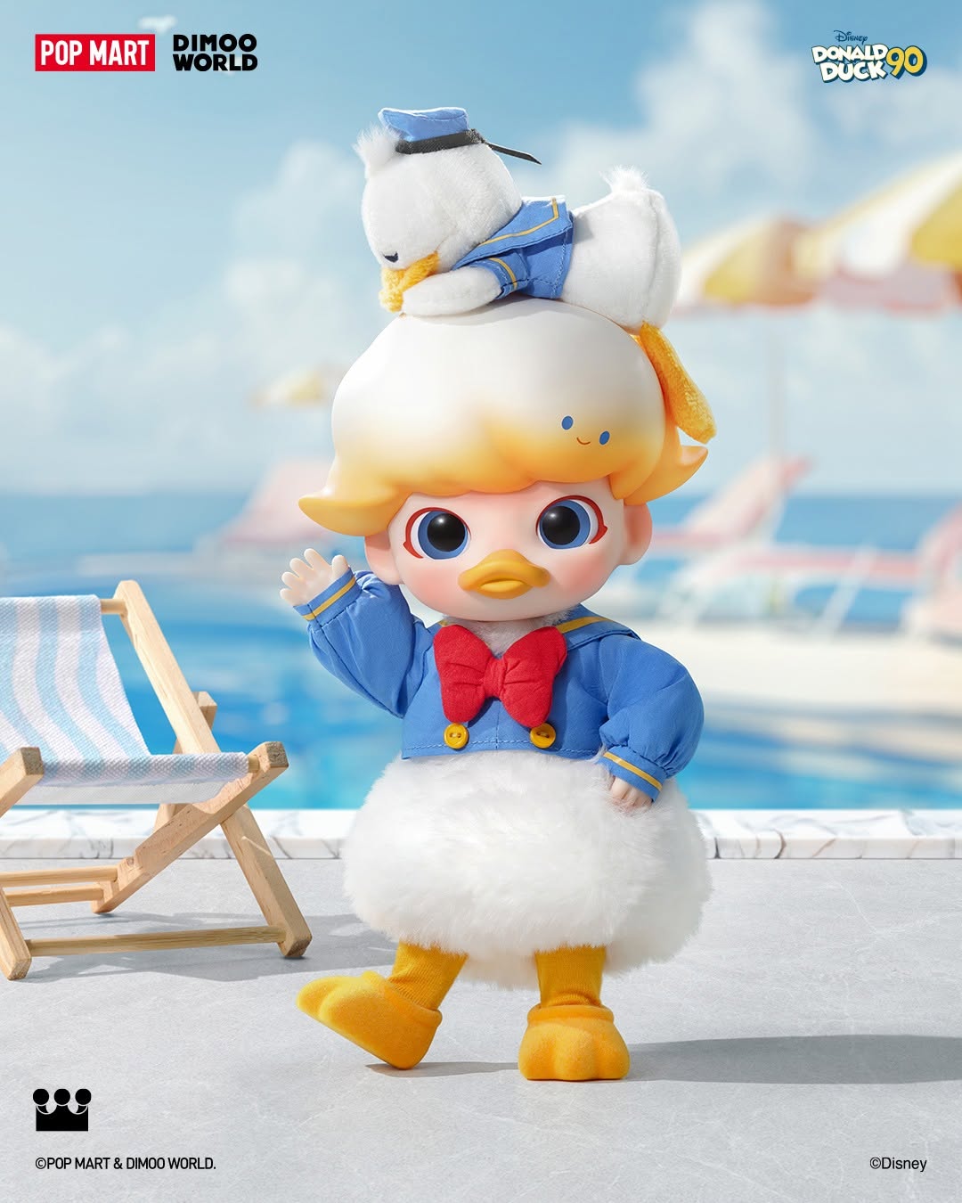 DIMOO Donald Duck 1/8 Action Figure