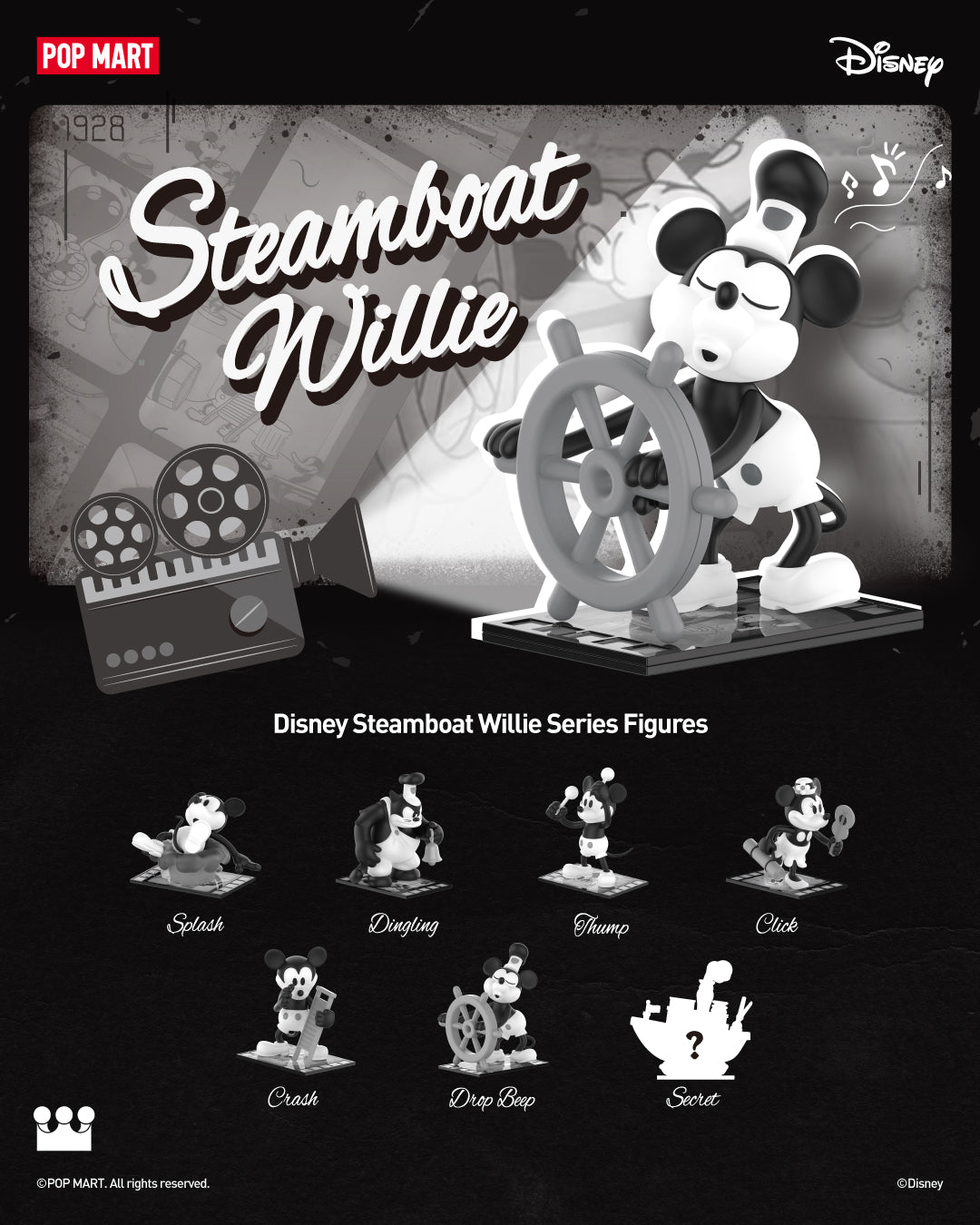 Disney Steamboat Willie Series