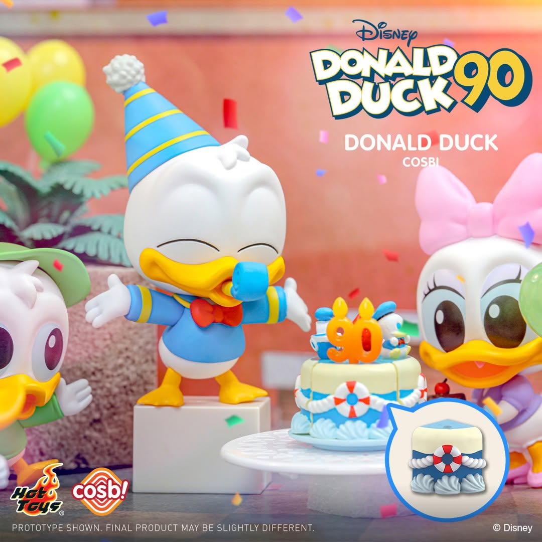 Hot Toys x COSBI Donald Duck 90th Anniversary Birthday Party Blind Box Series
