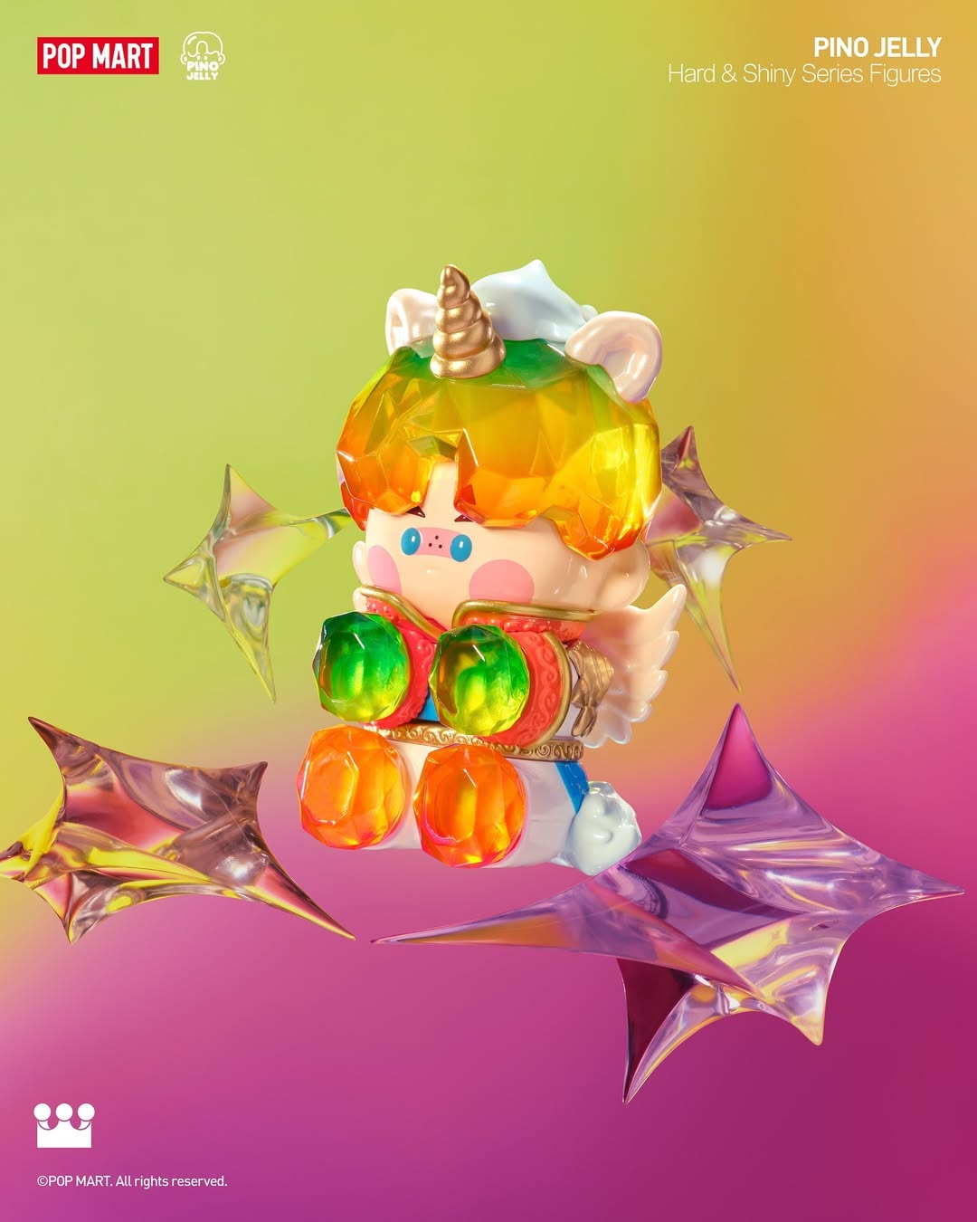 PINO JELLY Hard & Shiny Series Figures