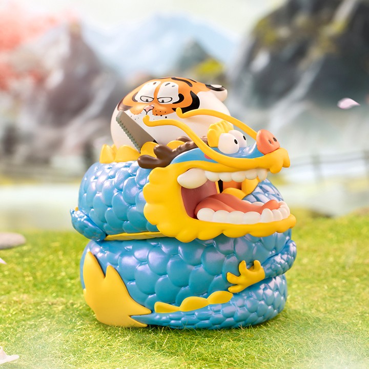 Alexander the Fat Tiger Roaring Long Teng Hu Yue Blind Box Series