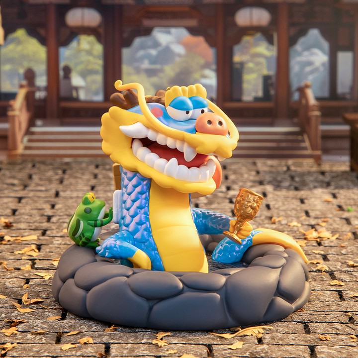 Alexander the Fat Tiger Roaring Long Teng Hu Yue Blind Box Series