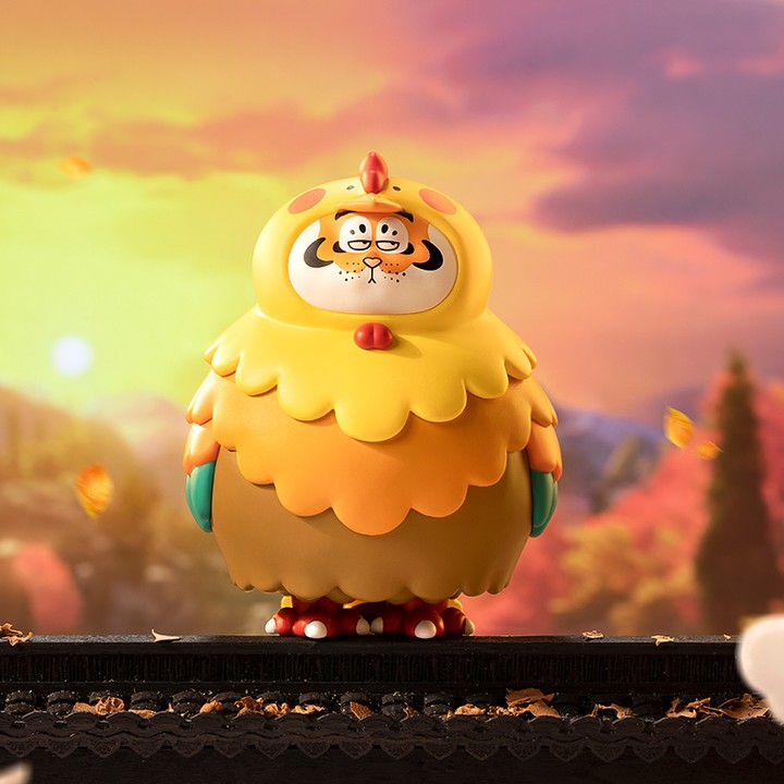 Alexander the Fat Tiger Roaring Long Teng Hu Yue Blind Box Series