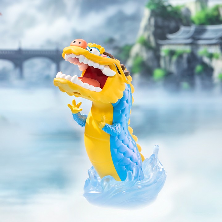 Alexander the Fat Tiger Roaring Long Teng Hu Yue Blind Box Series