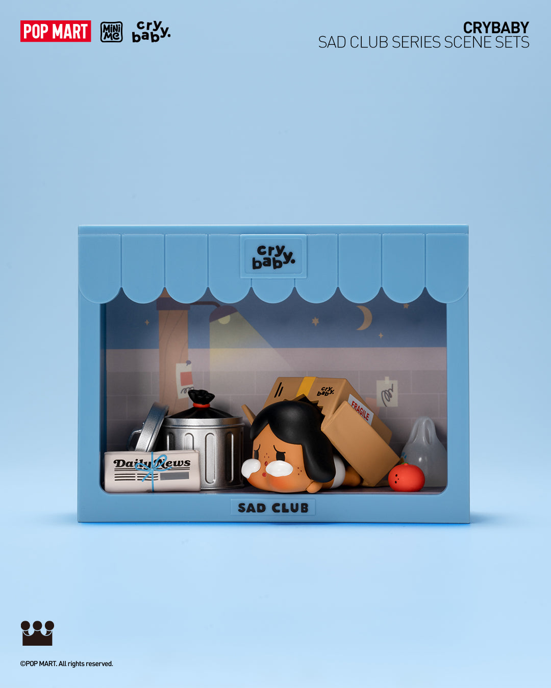 CRYBABY Sad Club Series Scene Sets