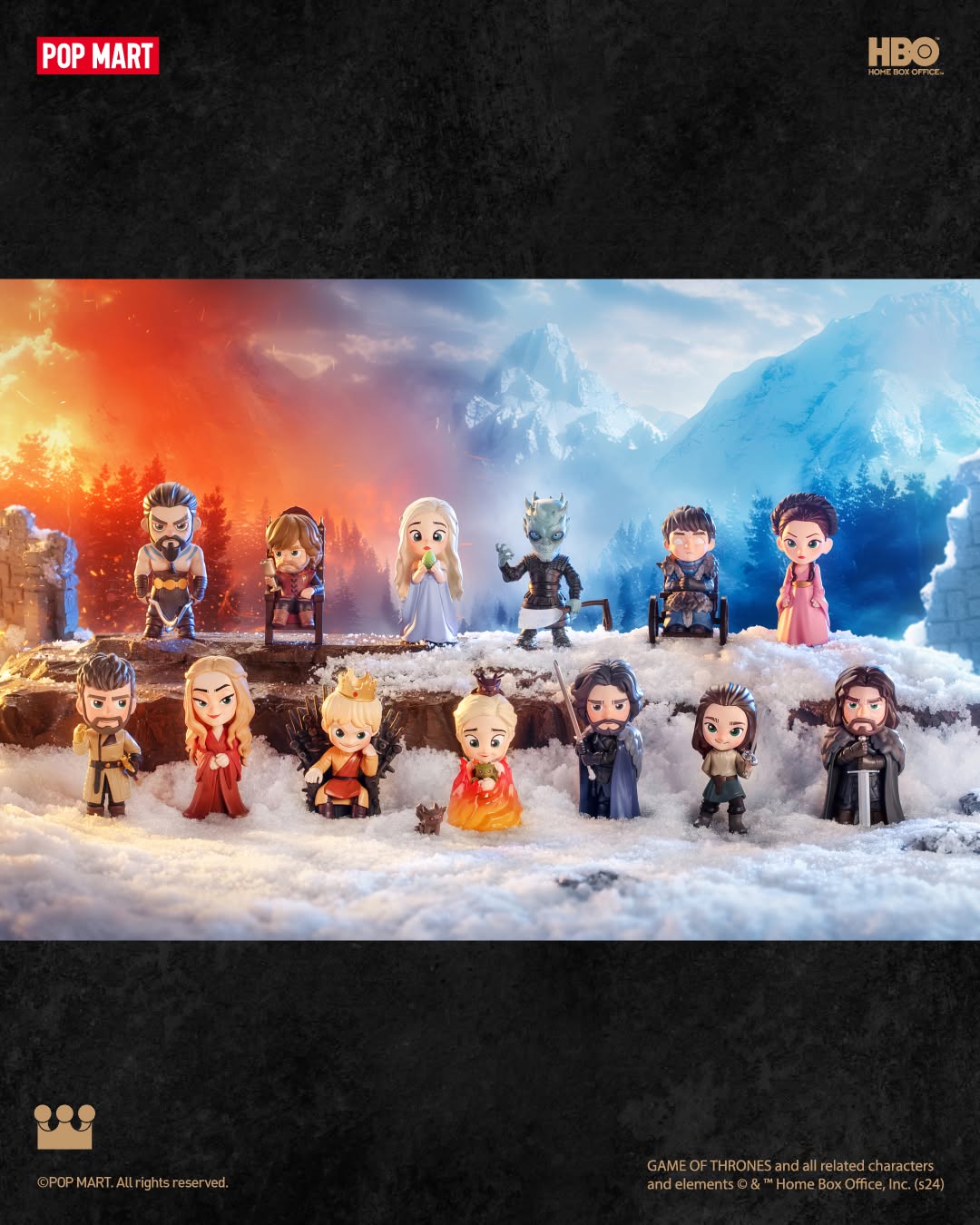 POP MART Game of Thrones Blind Box Series