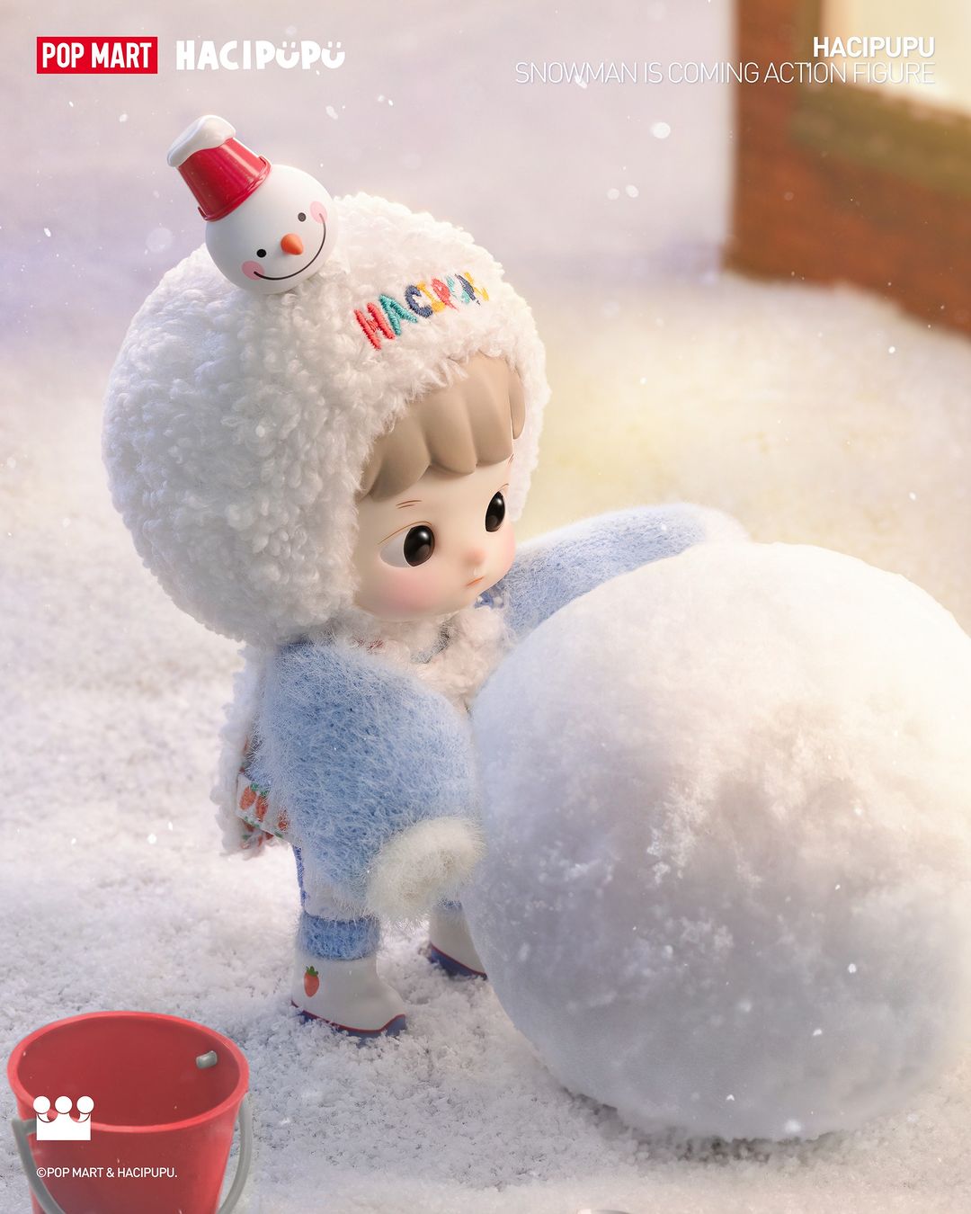 HACIPUPU Snowman is Coming Action Figure