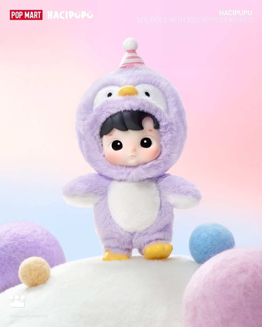 HACIPUPU Snuggle With You Series Figures