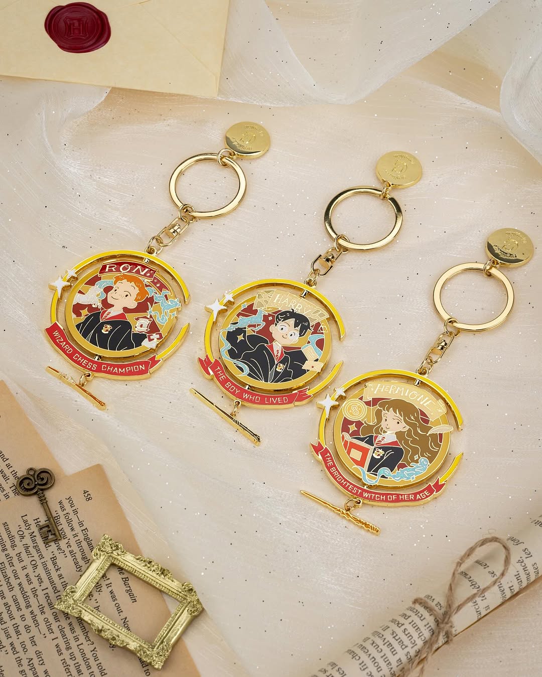 Harry Potter/ Hermione Granger/ Ron Weasley Pendants