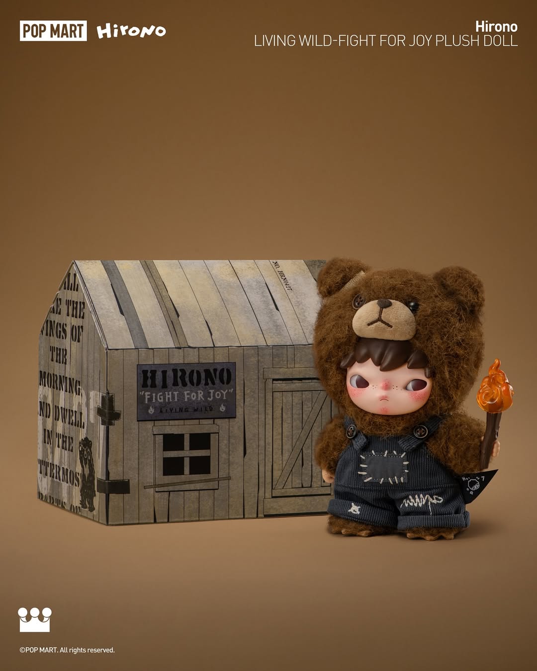 Hirono Living Wild Plush Doll