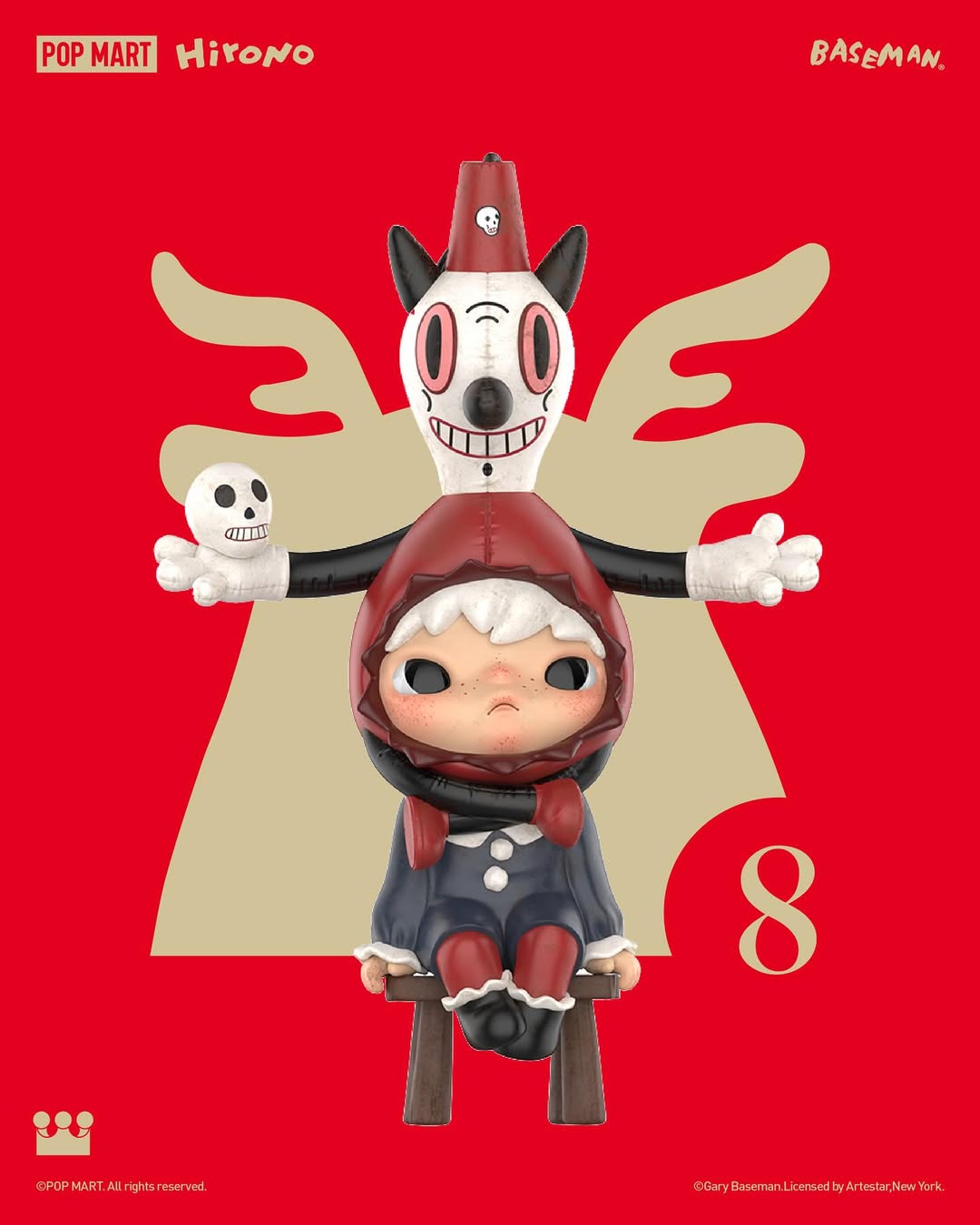 HIRONO X Gary Baseman Figure
