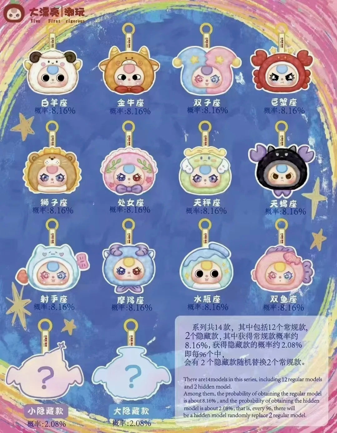 BabyThree 12 Zodiacs Series