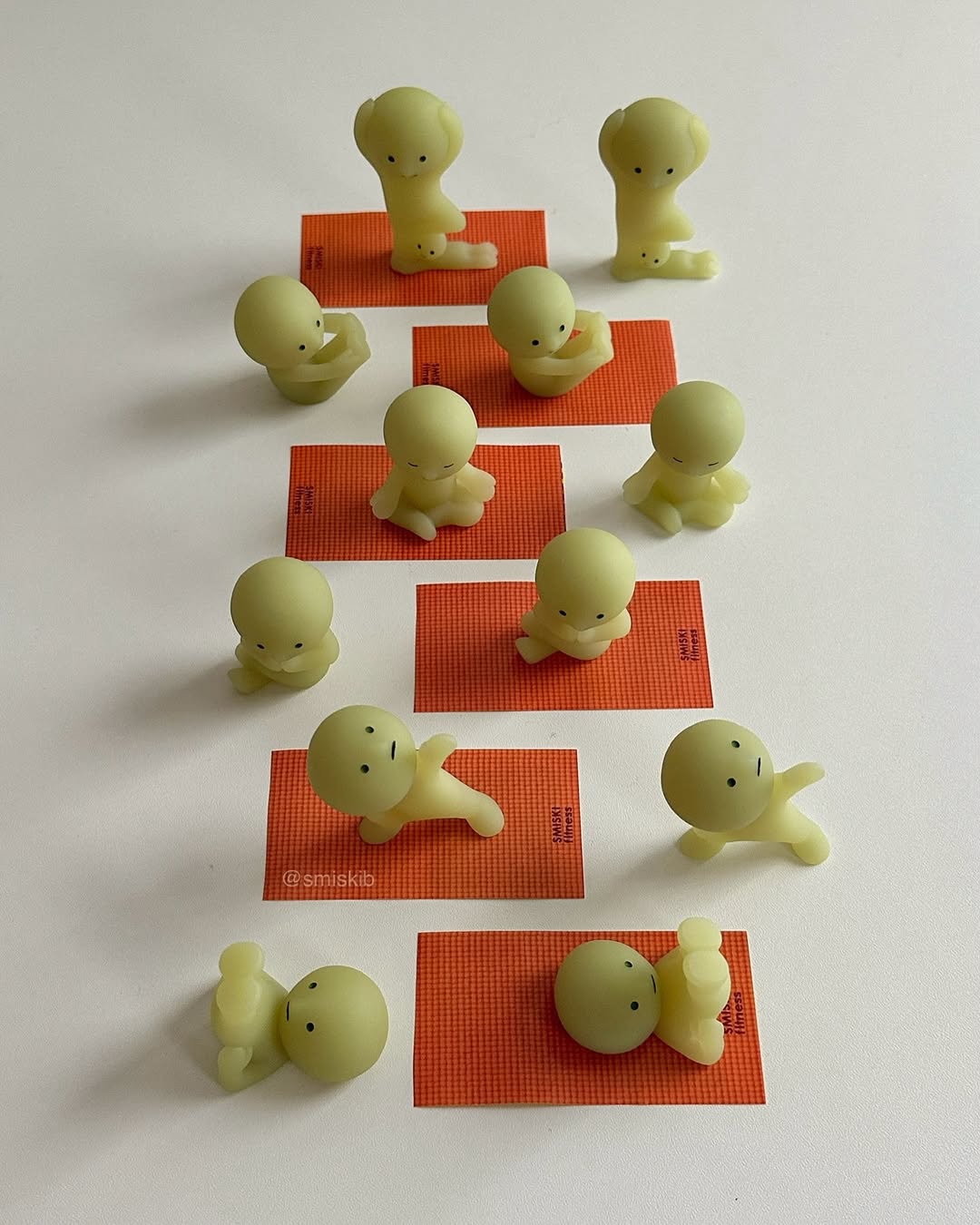 Smiski Yoga Series