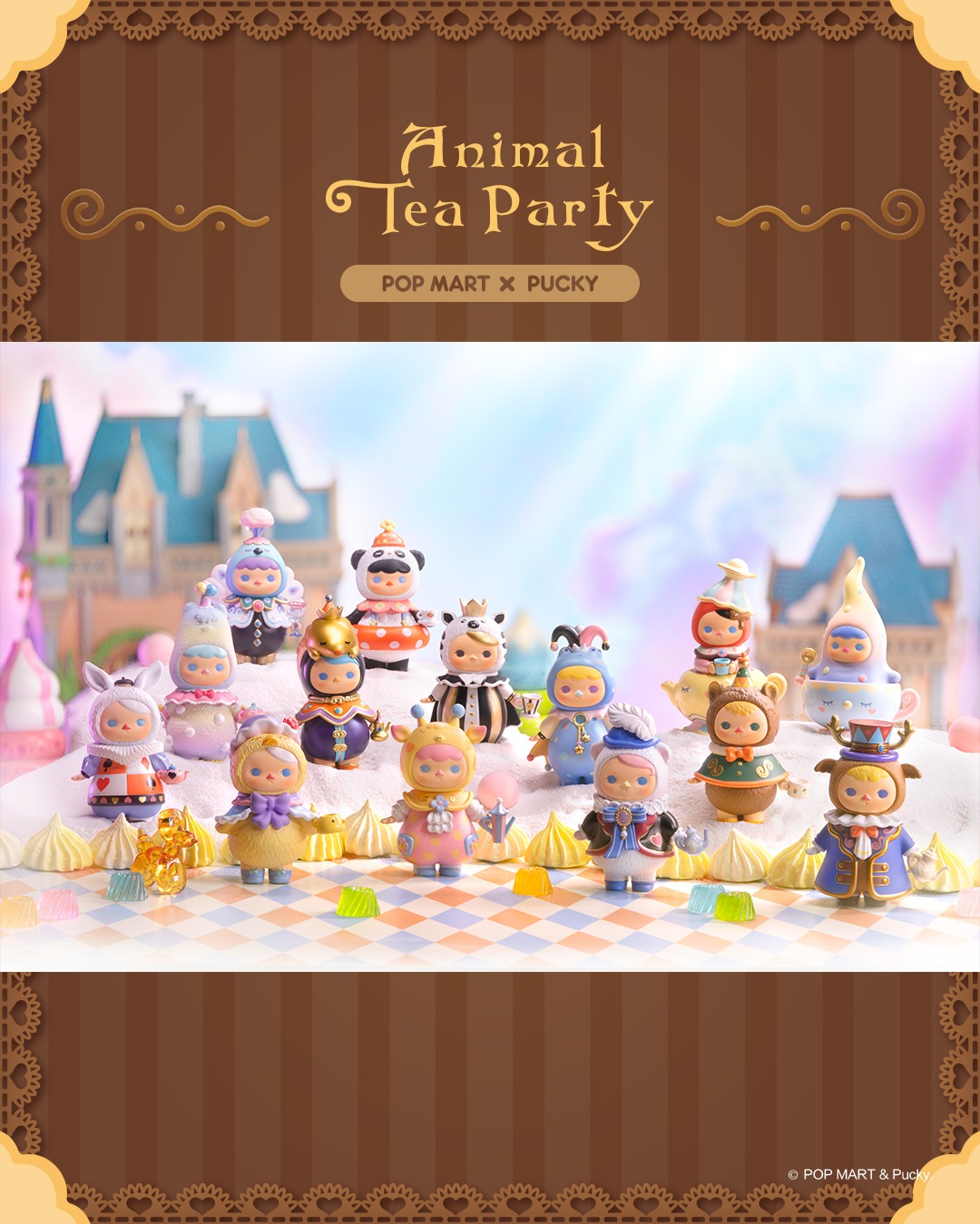 Pucky Elf Animal Tea Party Series