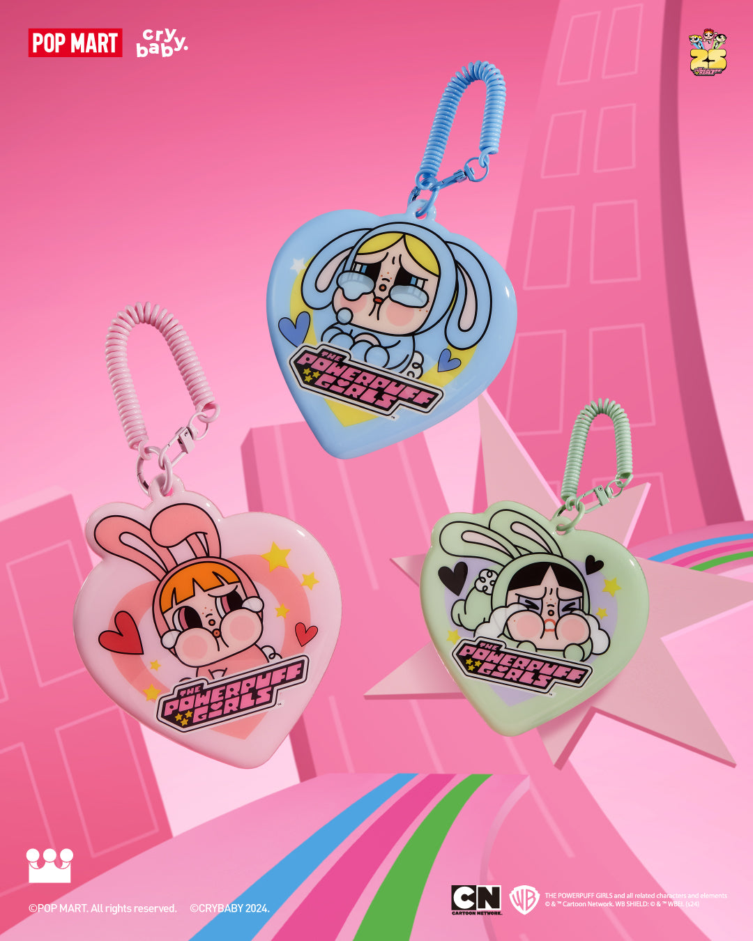 CRYBABY × Powerpuff Girls Series - Card Holder Blind Box