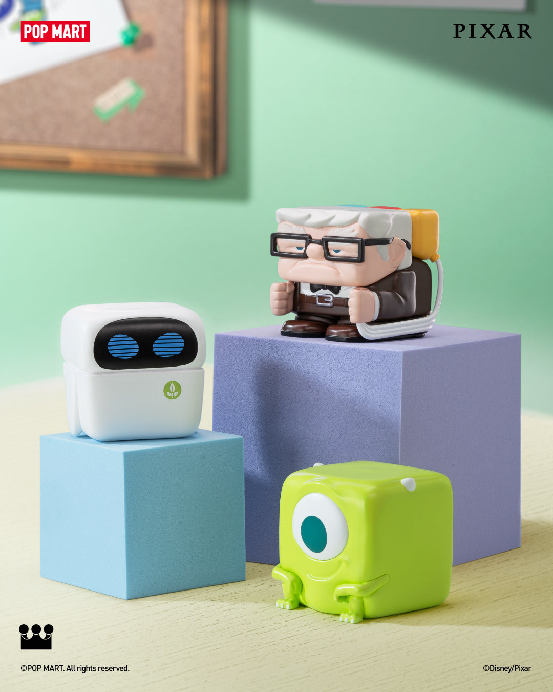 DISNEY/PIXAR POP CUBE - 2 Series Figures