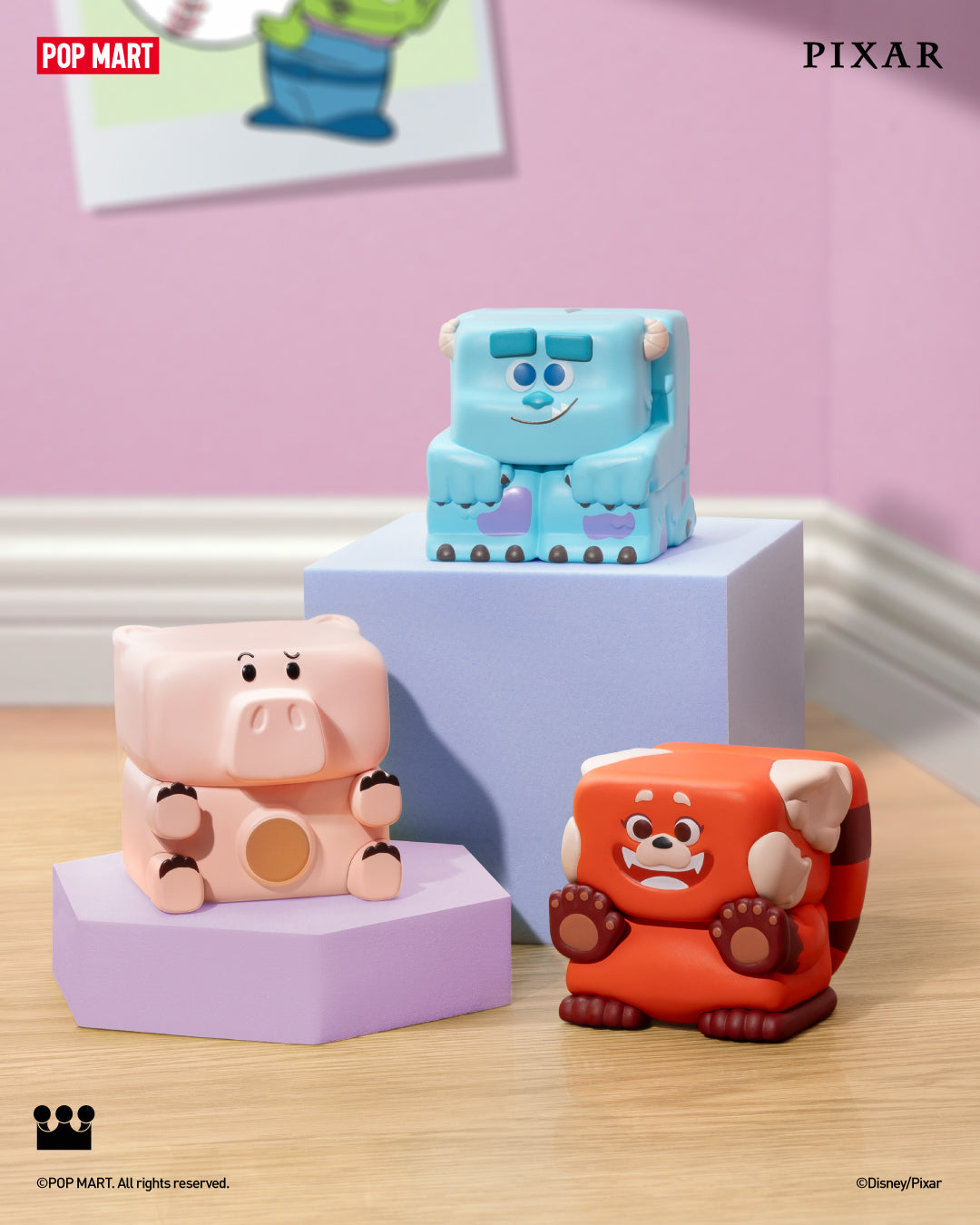 DISNEY/PIXAR POP CUBE - 3 Series Figures