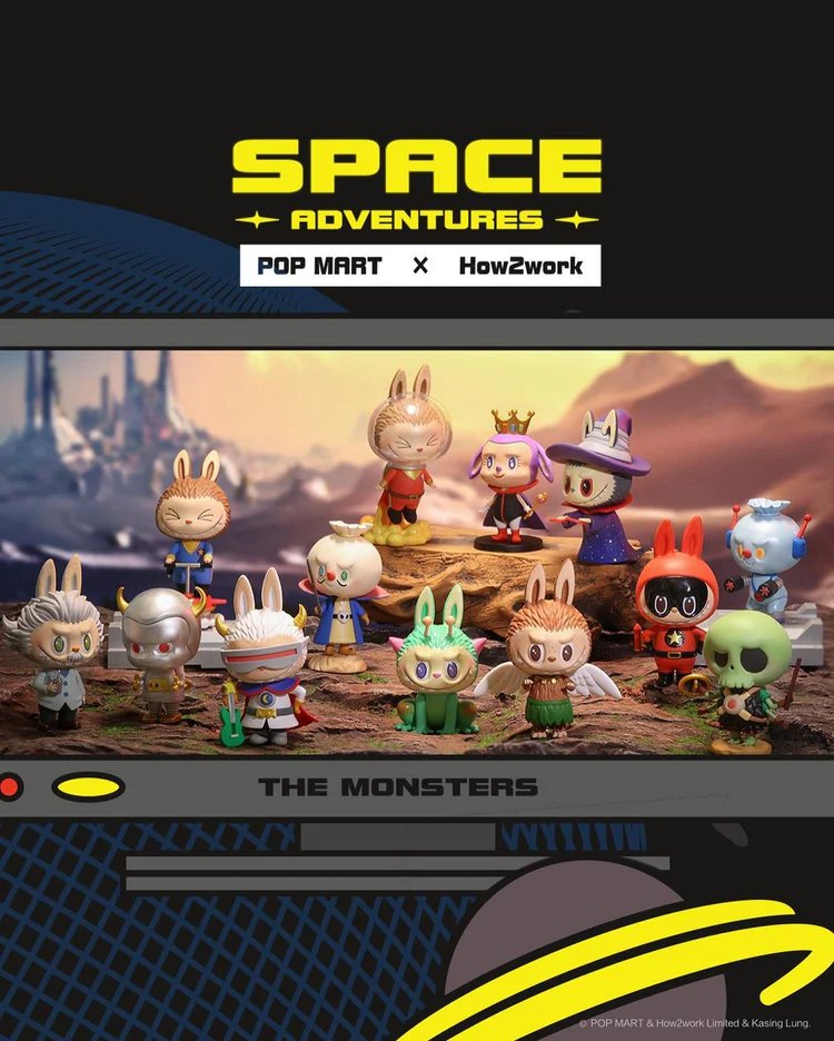 The Monsters Space Adventures Series Figures